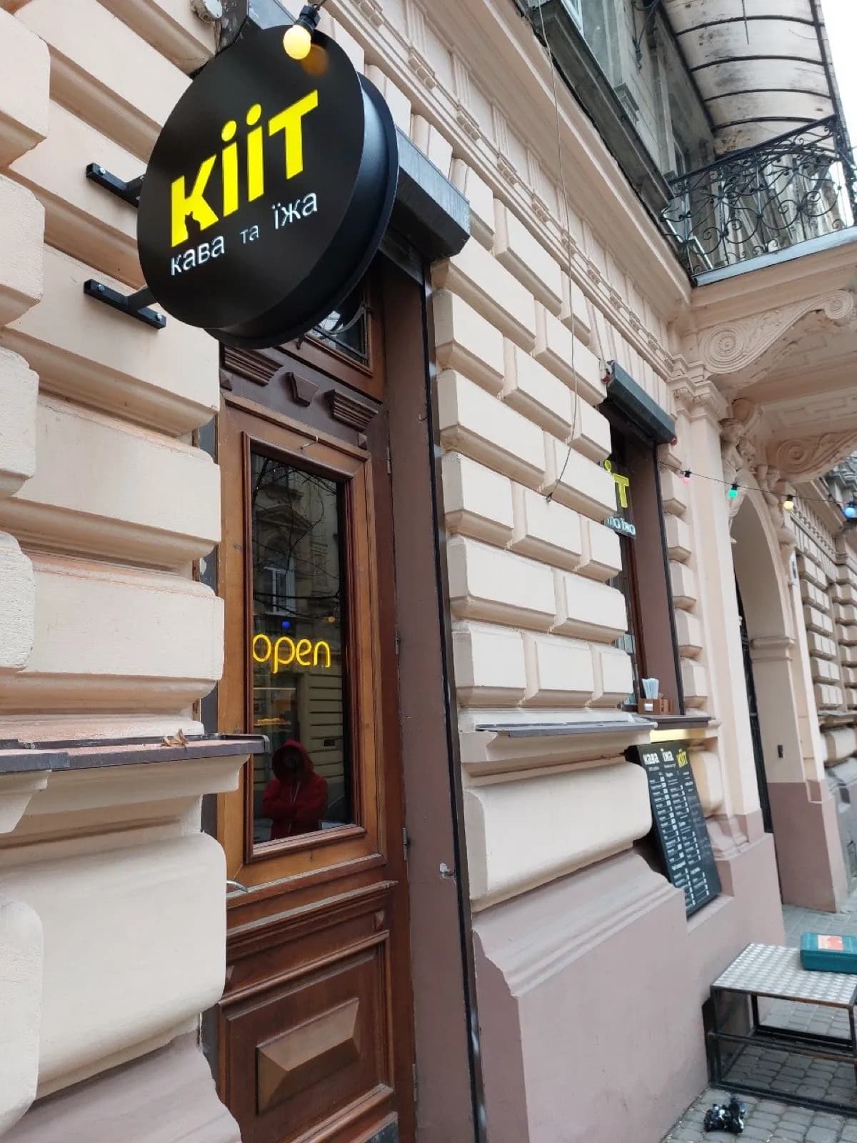 Кав’ярні — вивіска